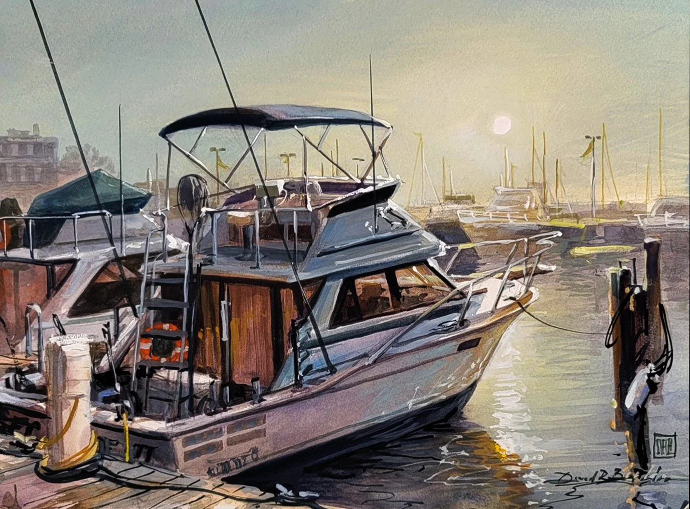 David R Becker  Port Washington Boat.jpg