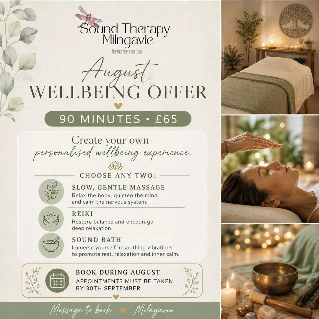 ✨️August Wellbeing Offer ✨️