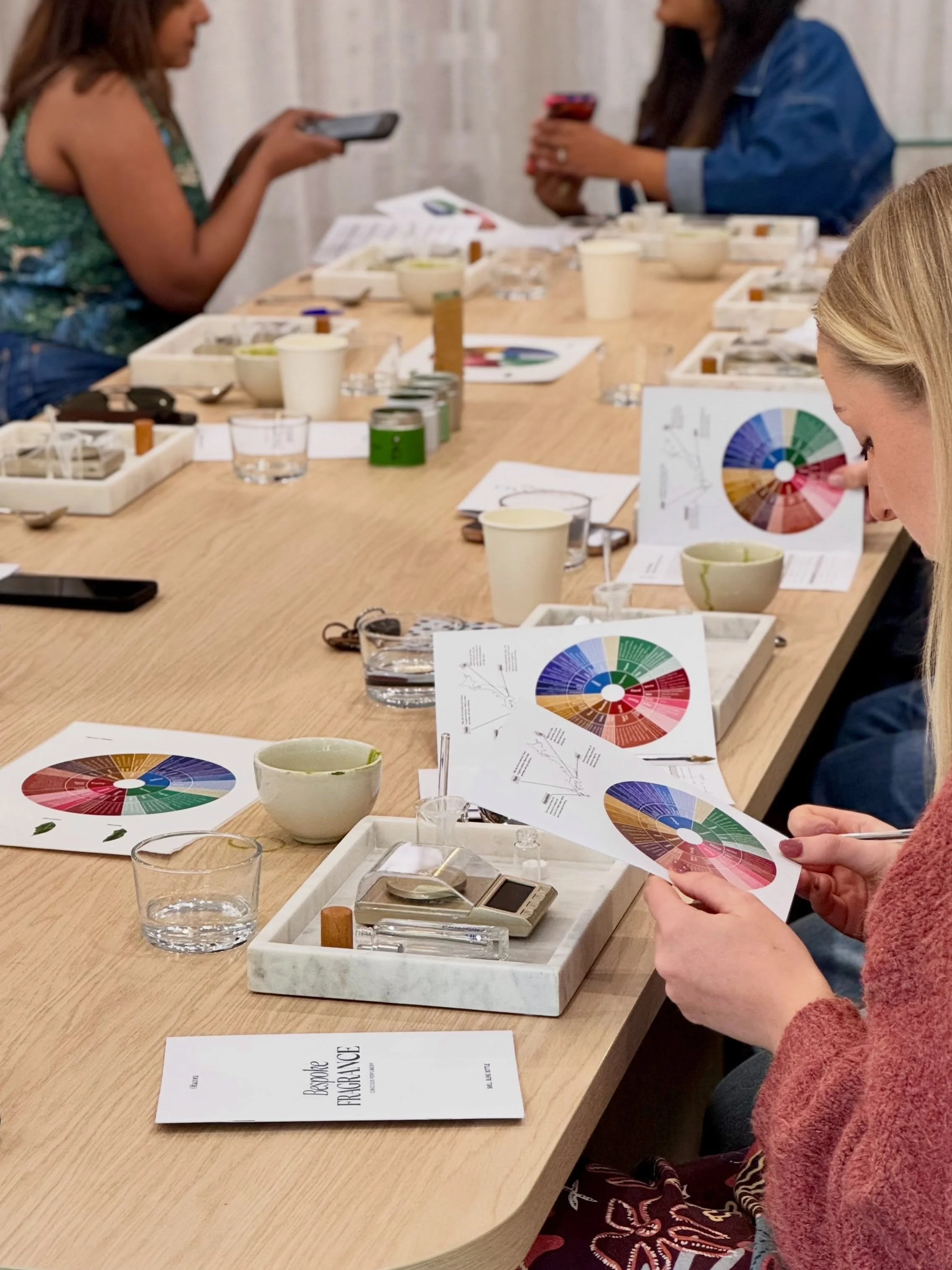 Yesterday, we hosted our very first Matcha &amp; Perfume Masterclass at @olfactora ￼🍵✨

The afternoon began with a guided matcha cupping session led by @littlematchagirl where guests explored five beautiful matcha teas sourced from different regions