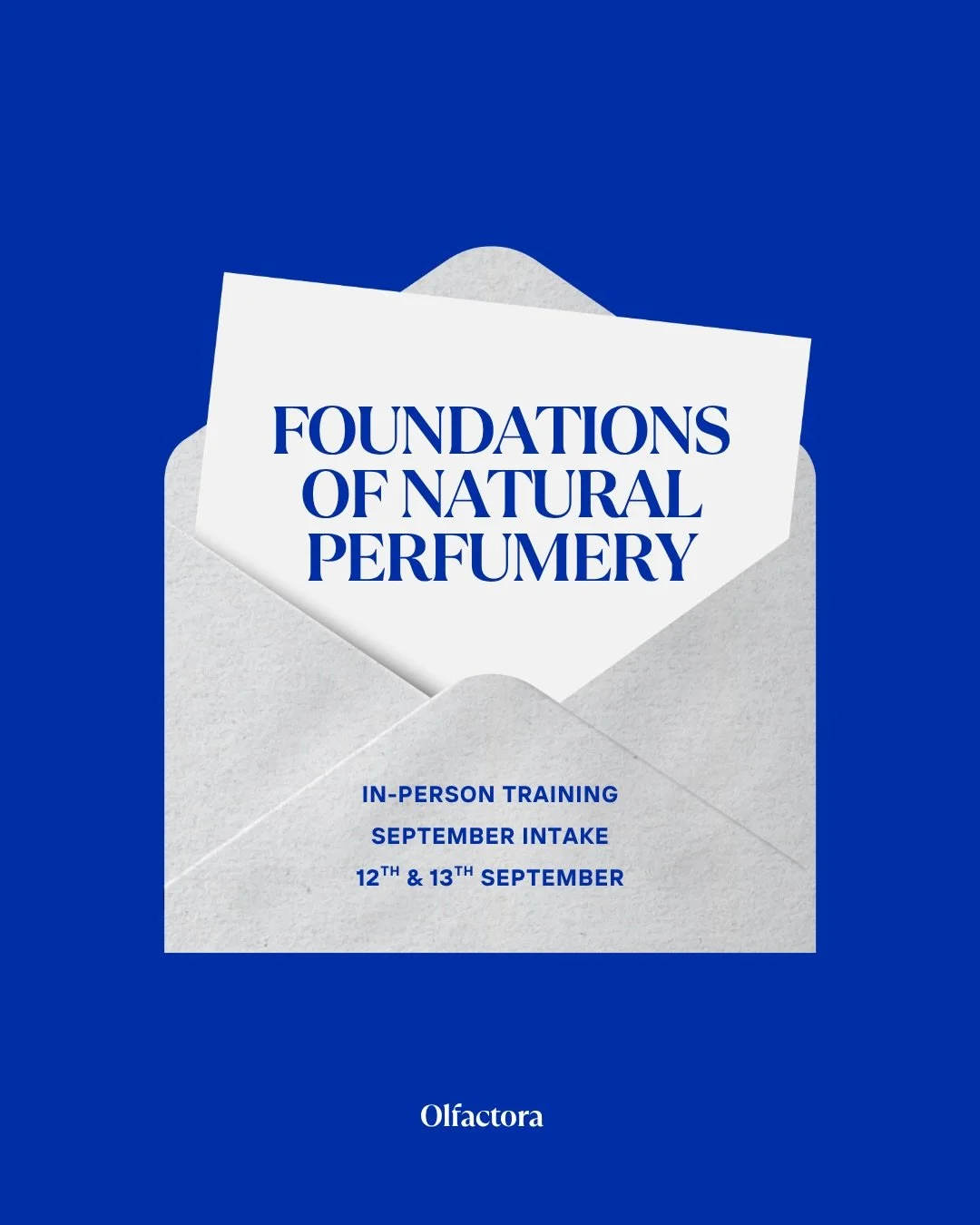 Two days dedicated to the art of natural perfumery.

Our next Foundations of Natural Perfumery training takes place this September at @olfactora ￼and there are now only 3 spots remaining.

This immersive beginner-friendly artisan training is designed