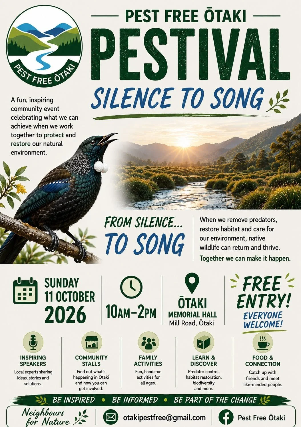 Join us at Ōtaki Pestival
