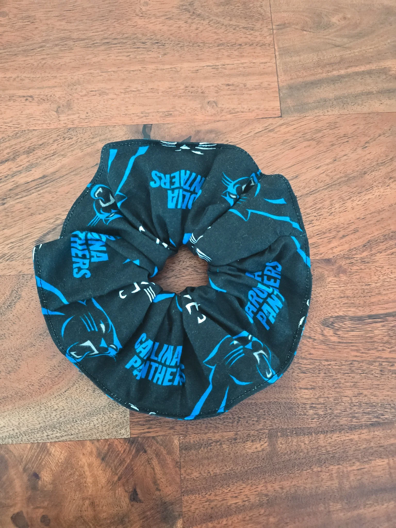 Carolina Panthers Scrunchie