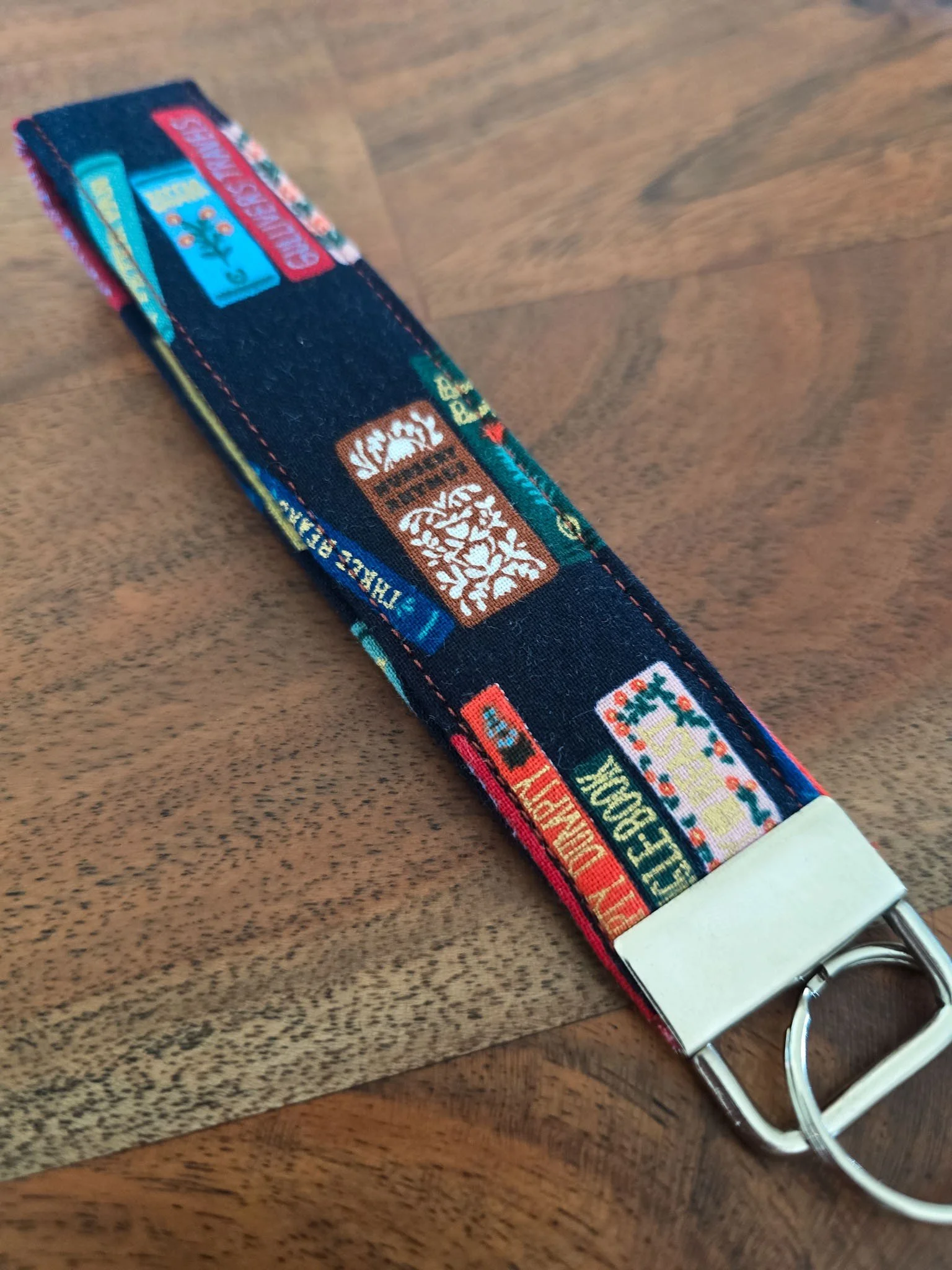Bookish Keychain Wristlet