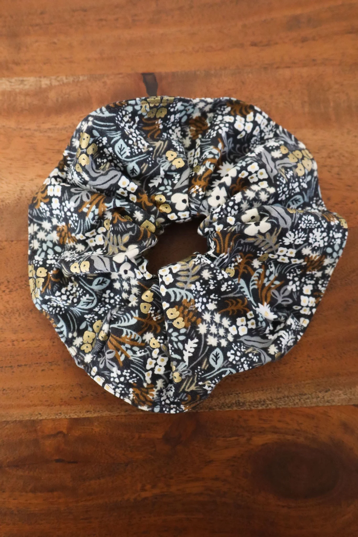 Bon Voyage-Meadow Gray Scrunchie