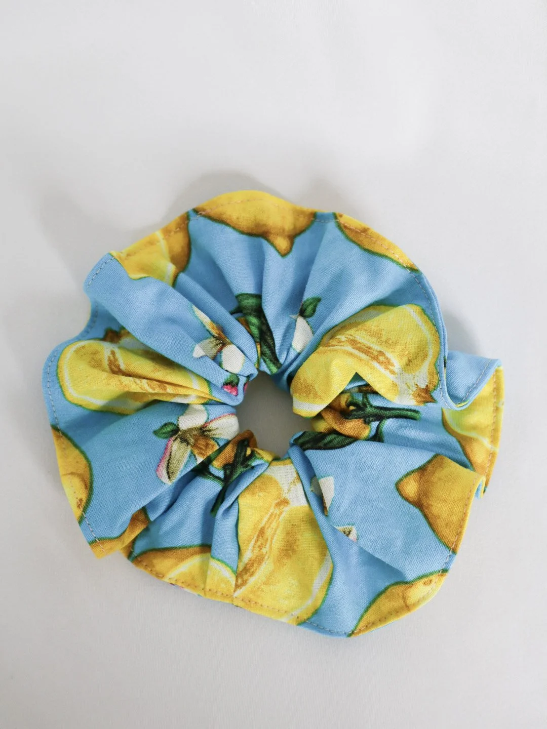Blue Lemonade Scrunchie