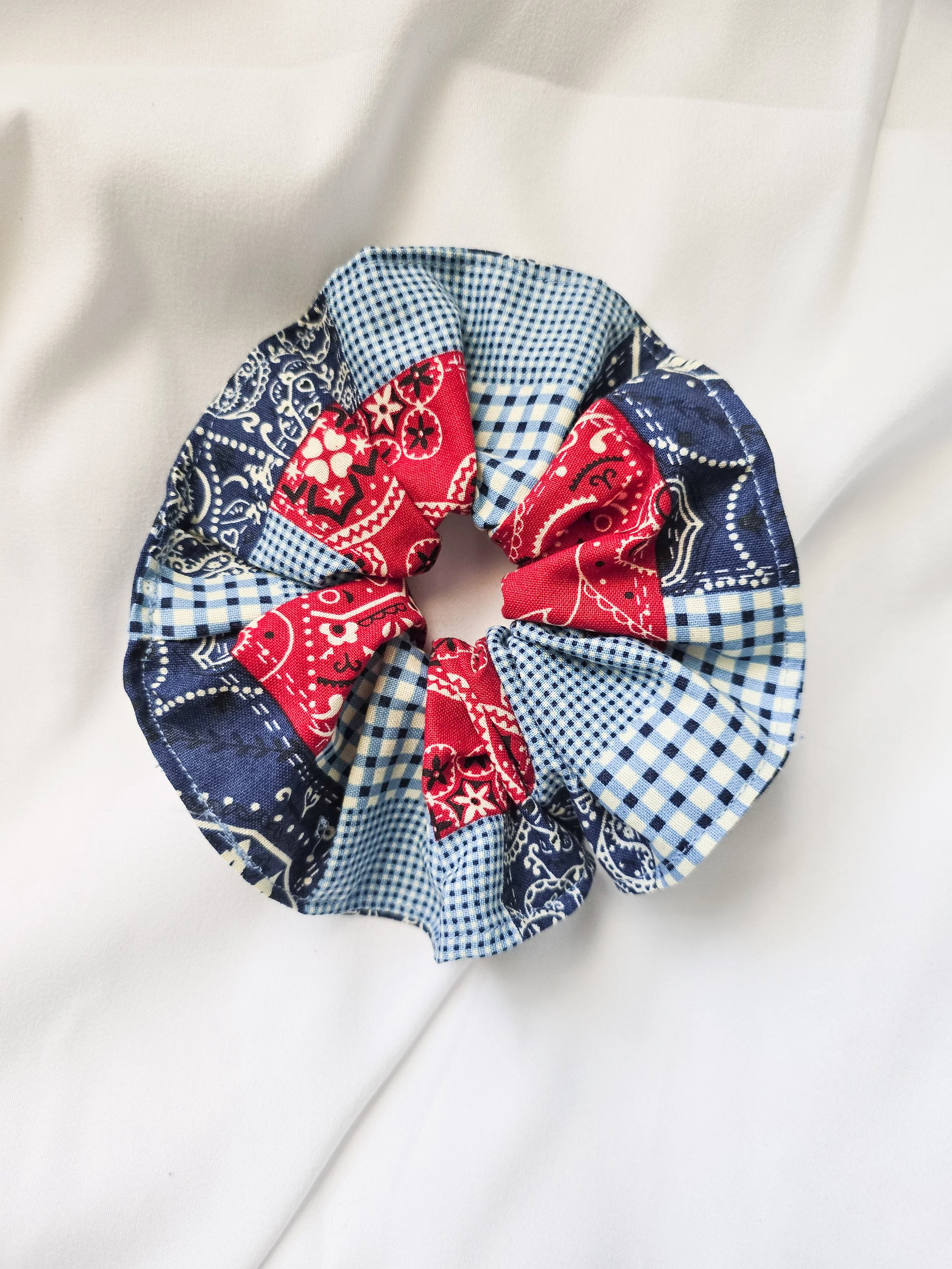 All-American Patch Scrunchie