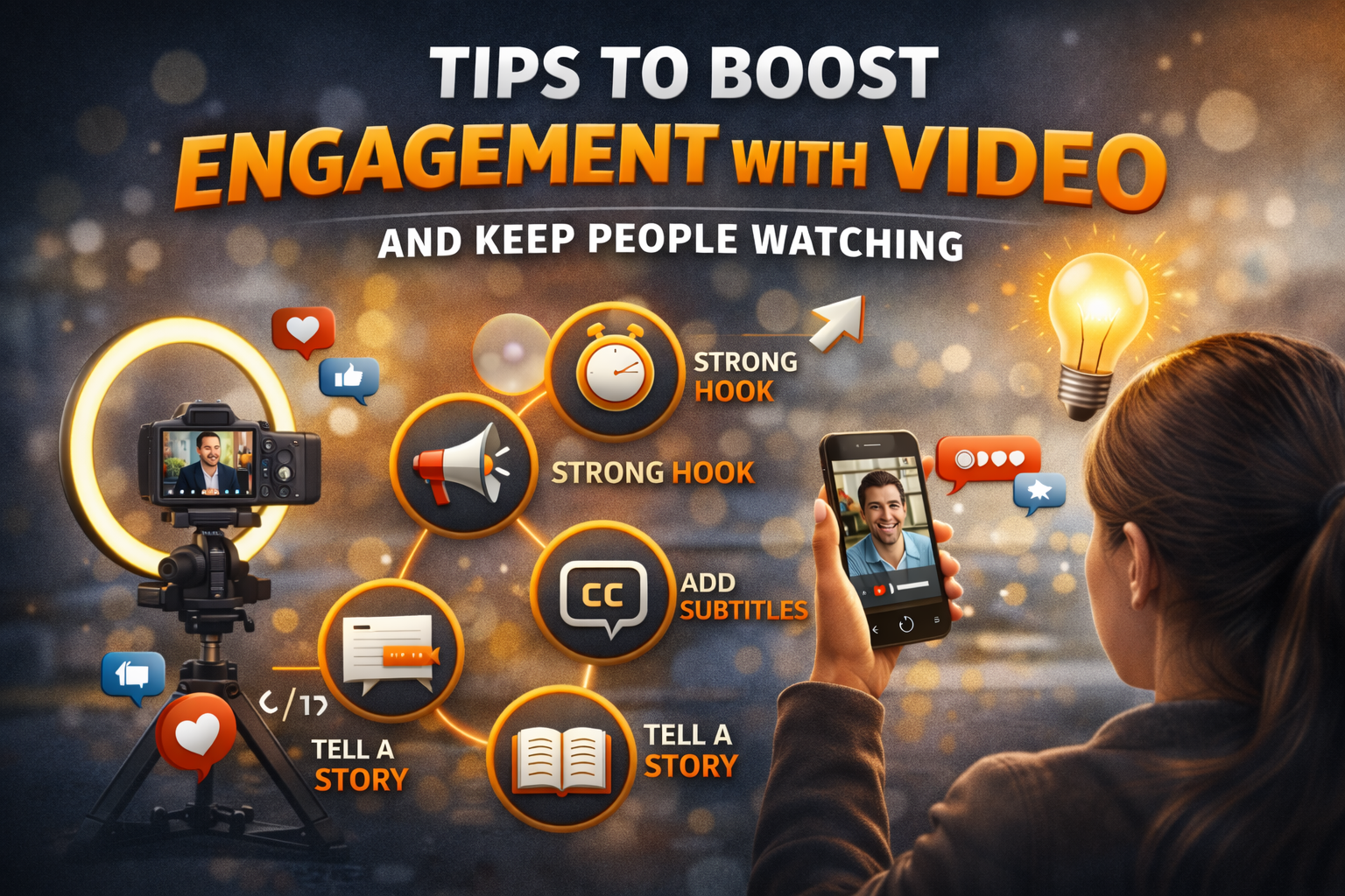 Tips to Boost Engagement With Video (And Keep People Watching)