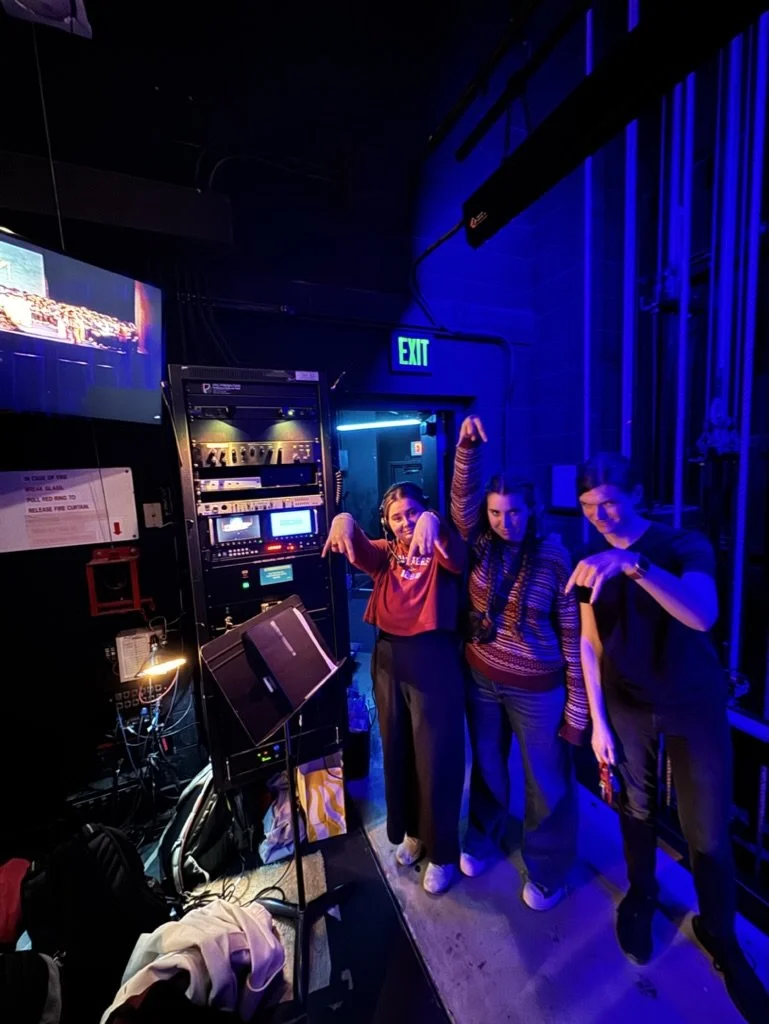 Backstage during Norman Nachale