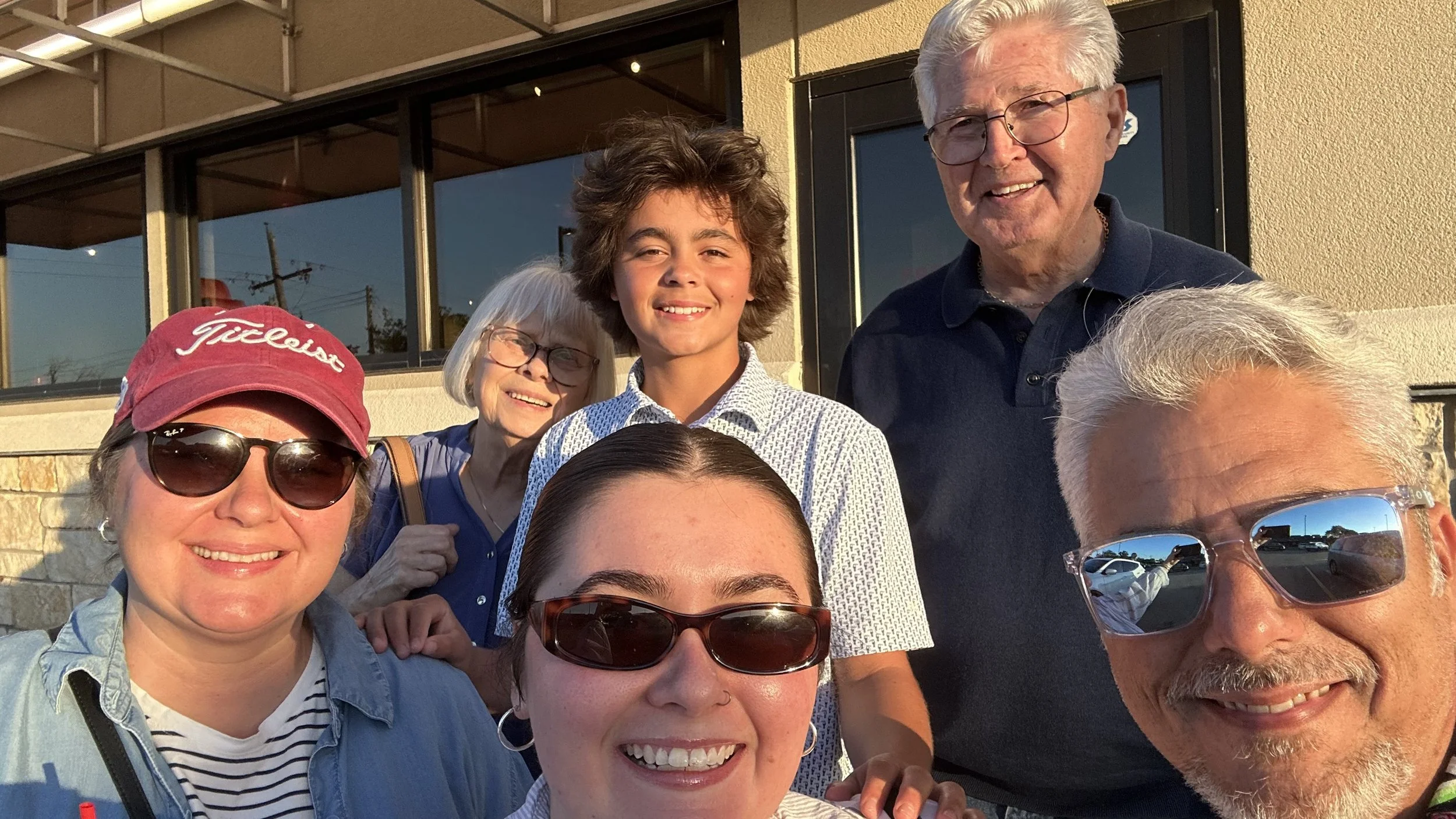 Family time between contracts!
