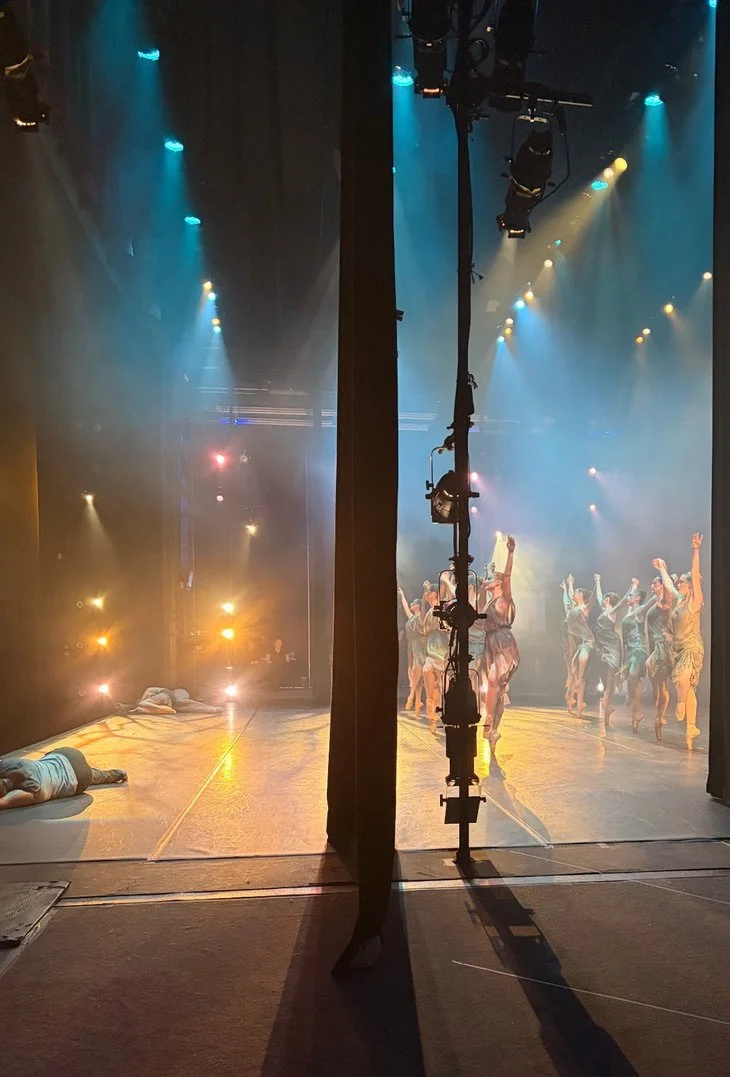Backstage during Midsummer