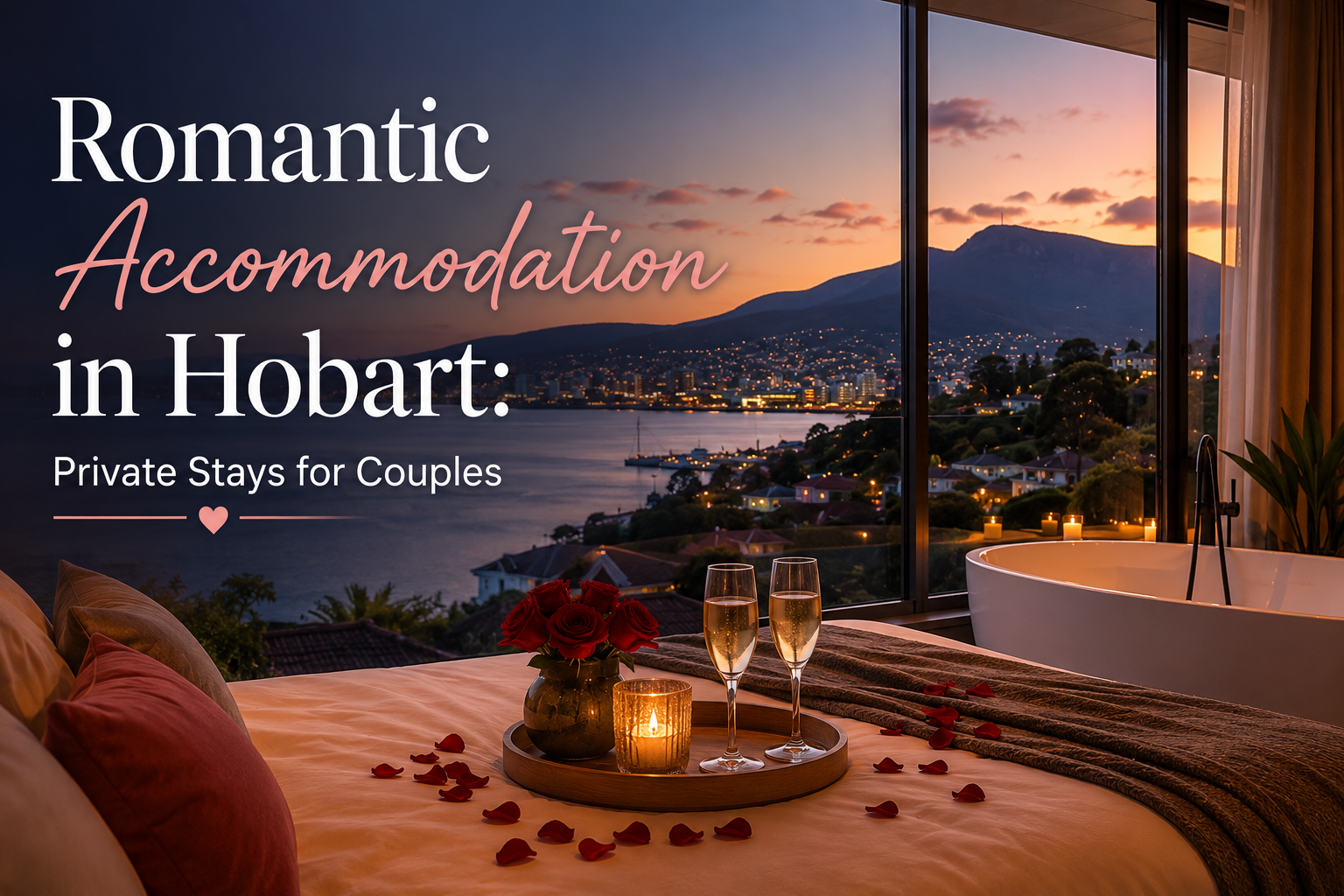 Romantic Accommodation in Hobart: Private Stays for Couples (2026)