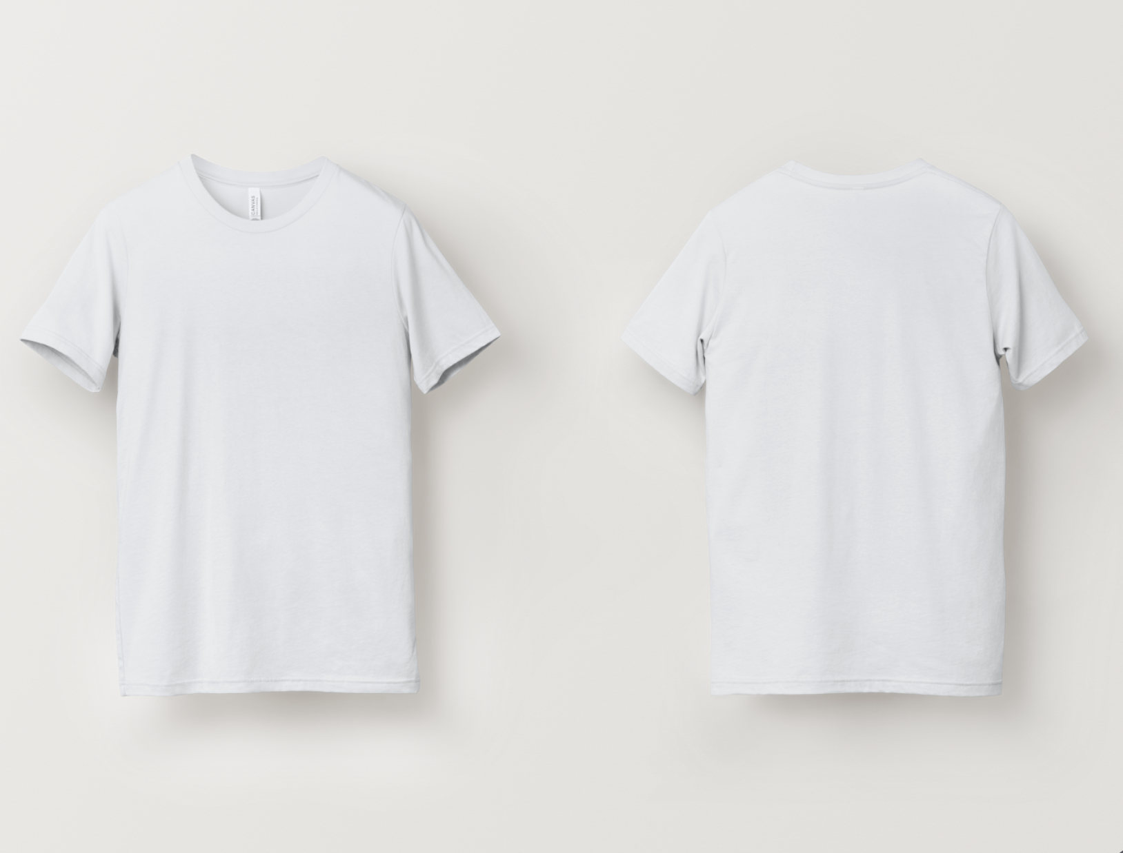 Custom printed white t-shirt, full-color DTG print – Bee Bold Designs