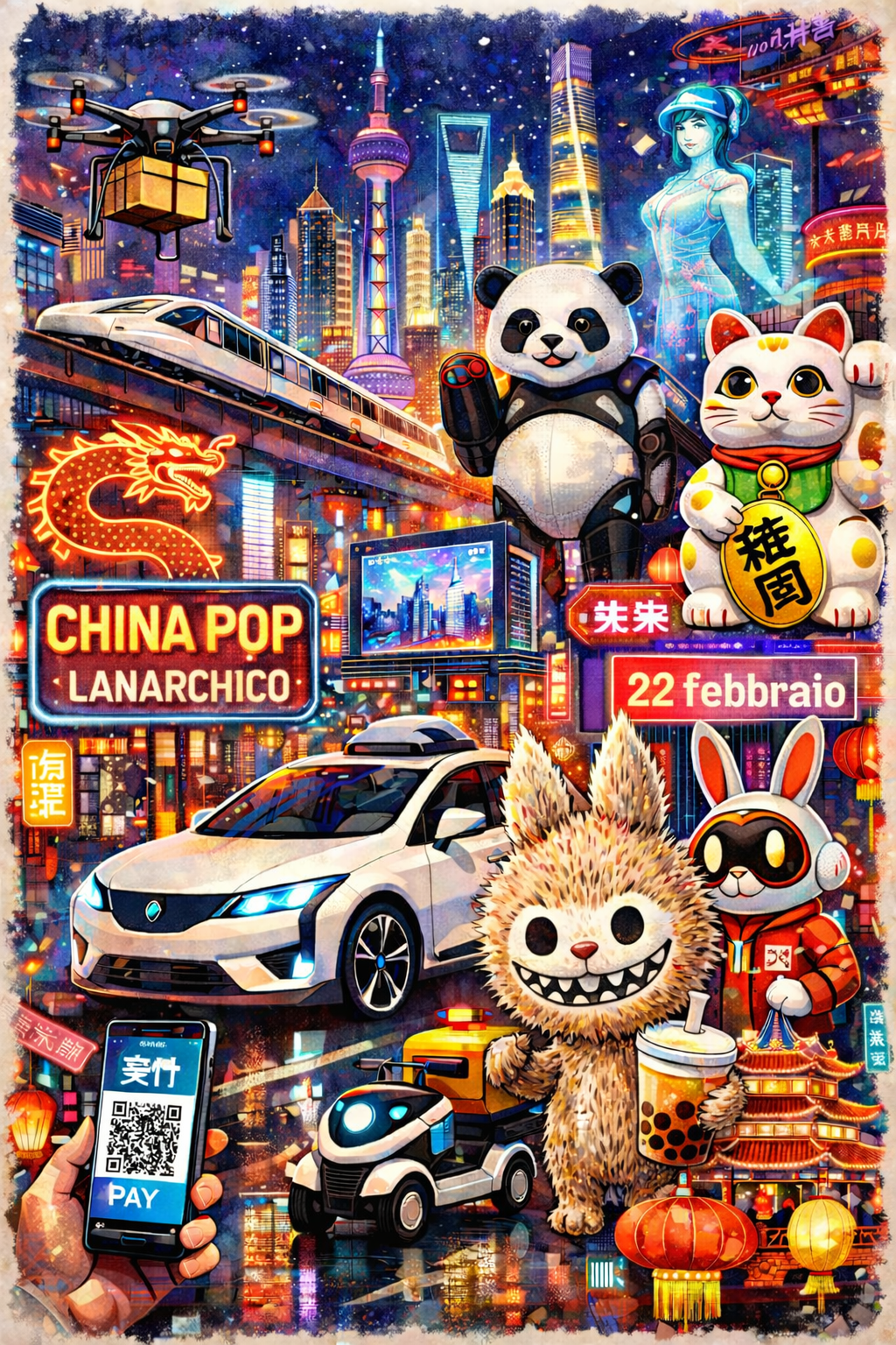 Lanarchico Prato di Marco Biscardi - studio e atelier d'arte più visitato in Italia capodanno cinese 2026 celebrazioni ed eventi in toscana a prato 