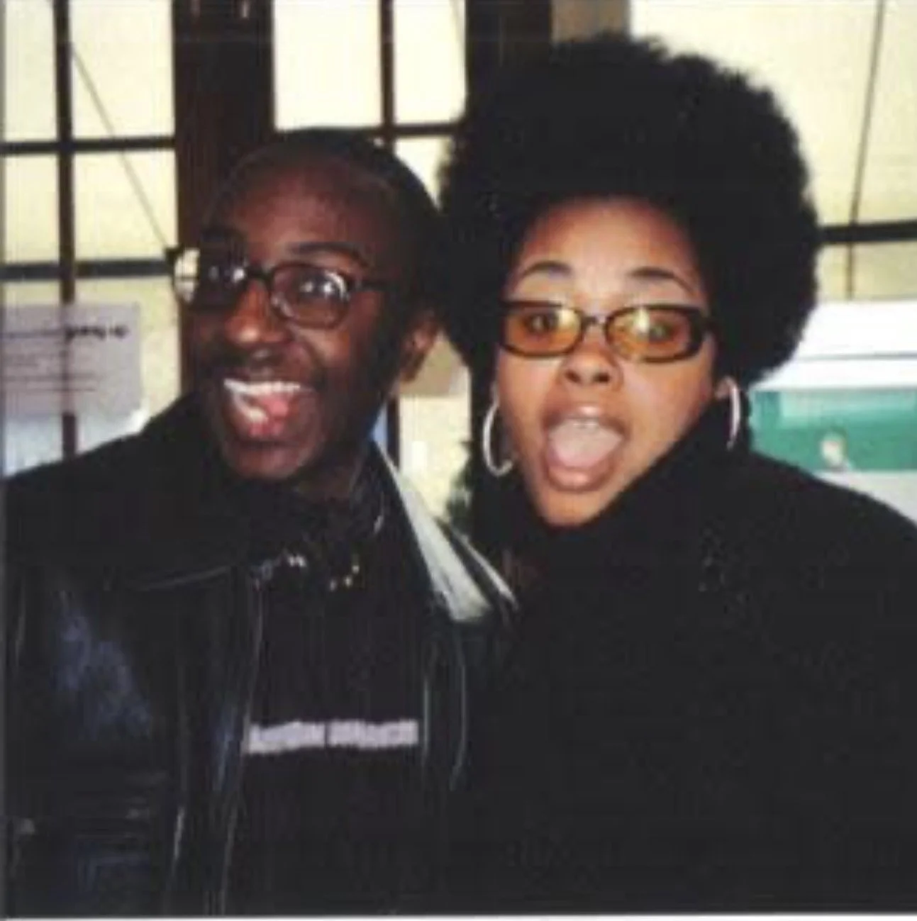 DJ Mr Drew with soul singer, Jill Scott