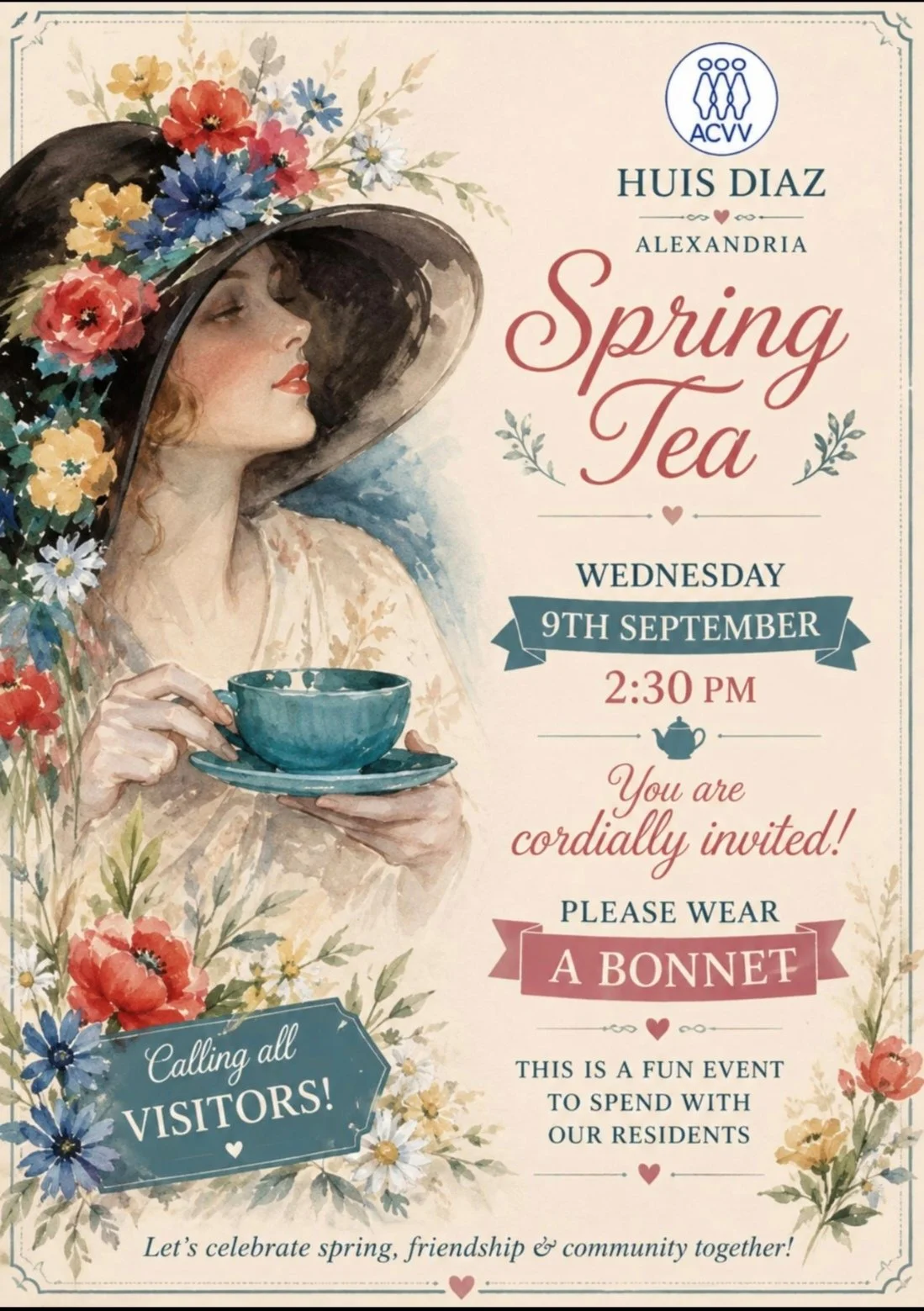 Huis Diaz - Spring Tea
