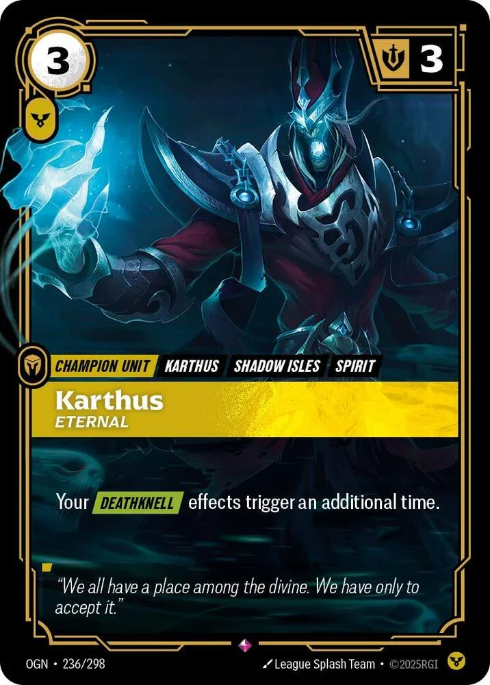 Karthus - Eternal #236 Riftbound Origins