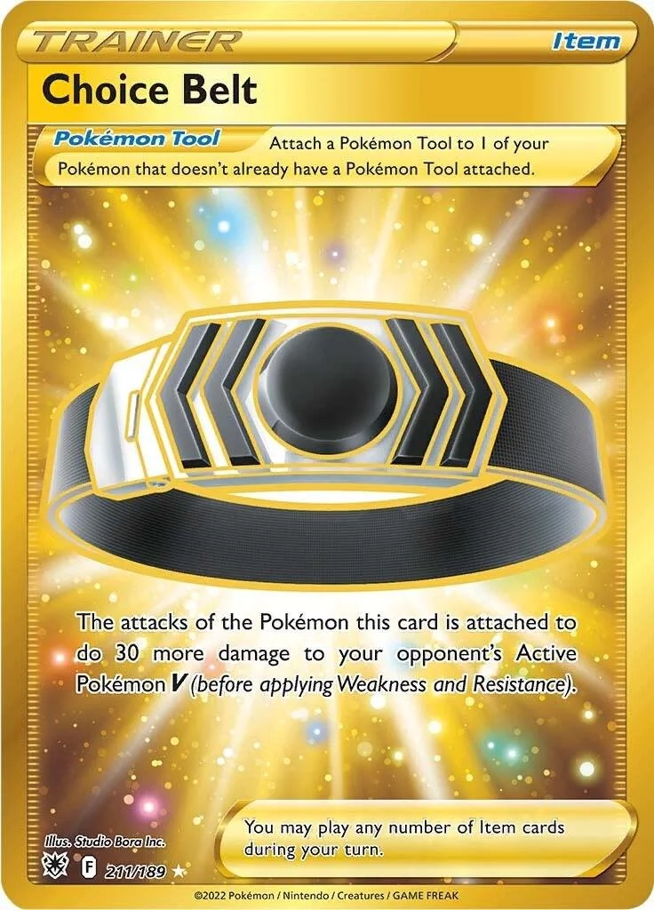 Choice Belt #211 Pokemon Astral Radiance