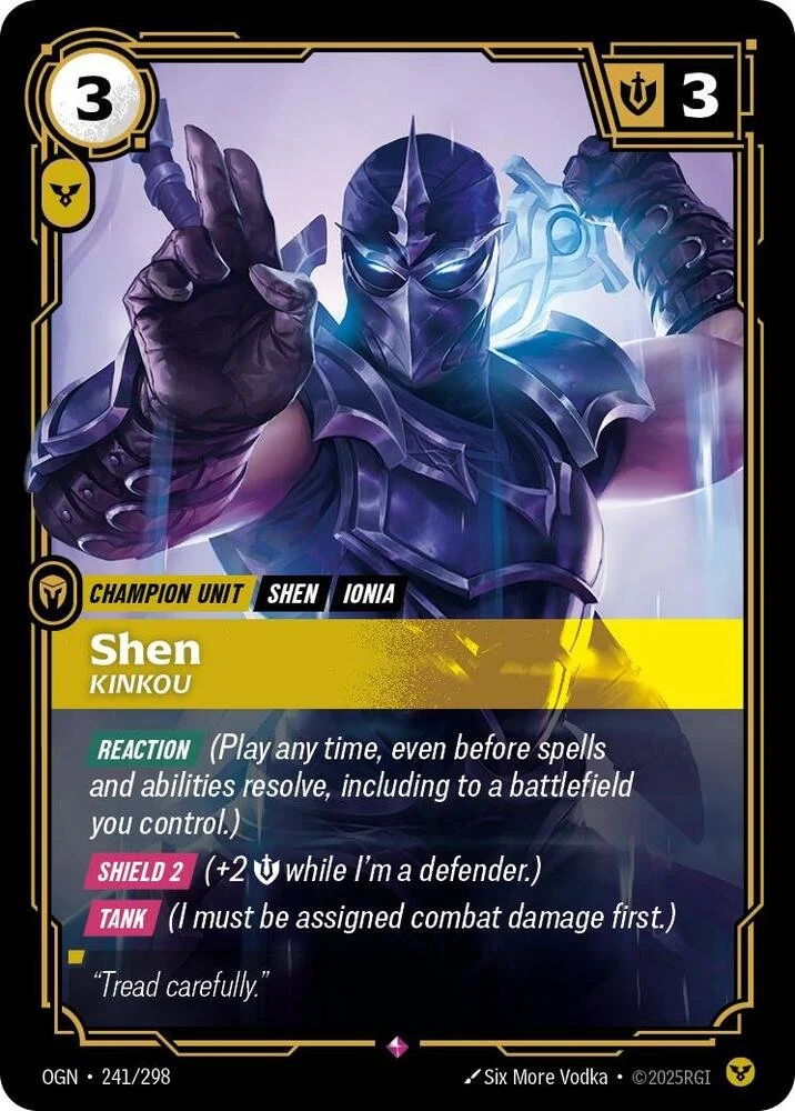 Shen - Kinkou #241 Riftbound Origins