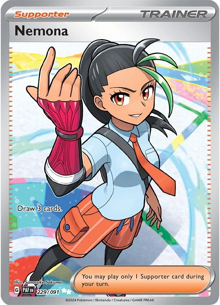 Nemona #229 Pokemon Paldean Fates