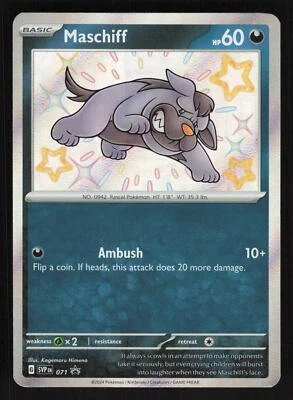 Maschiff #71 Pokemon Promo