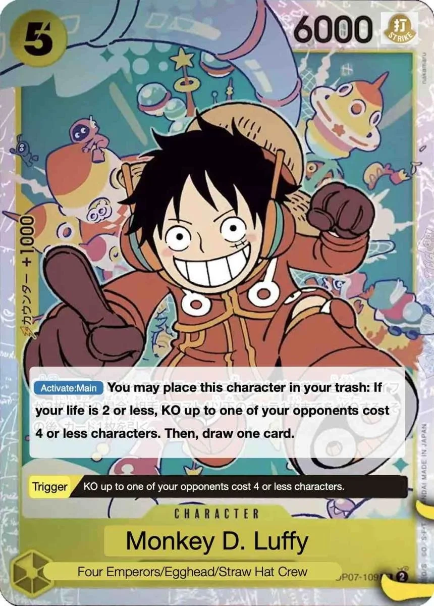Monkey.D.Luffy OP07-109 One Piece 500 Years in the Future