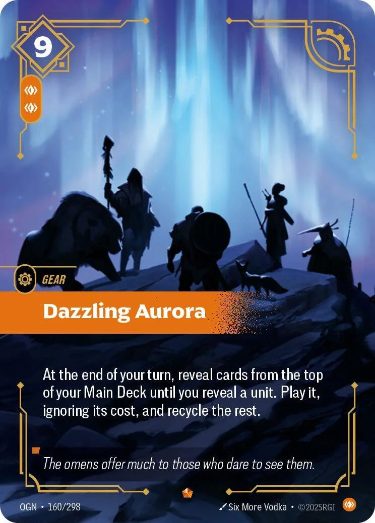 Dazzling Aurora #160 Riftbound Origins