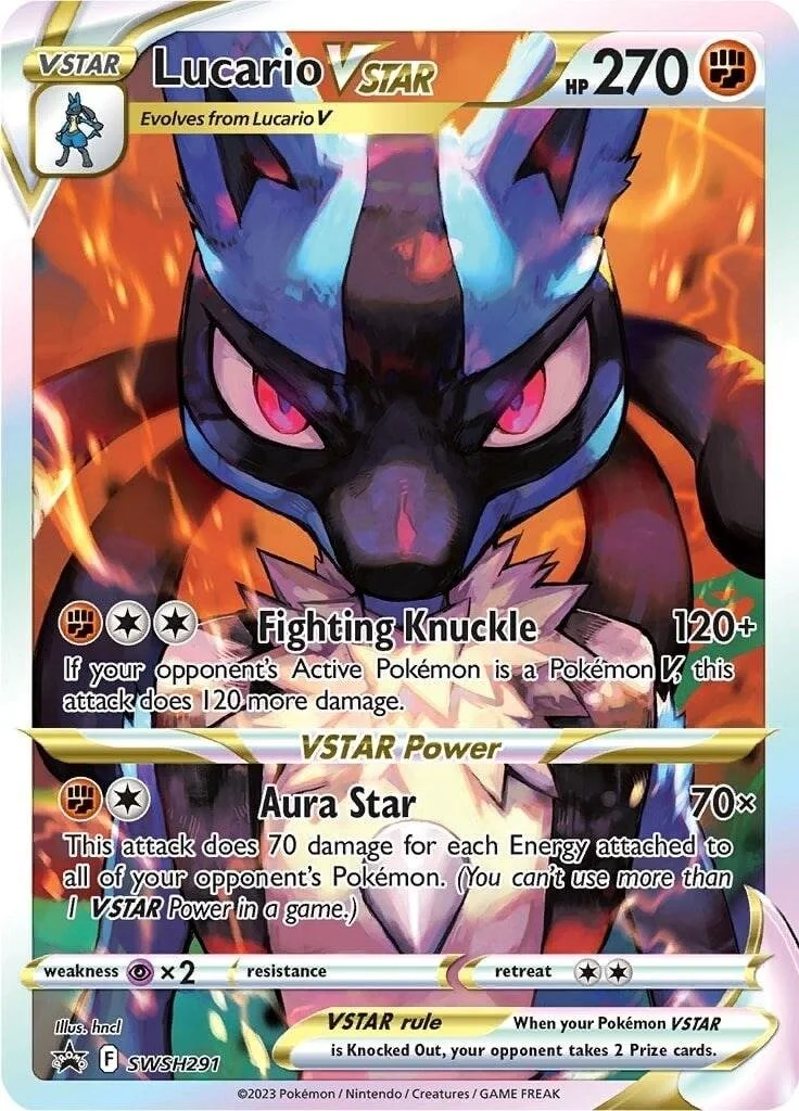 Lucario VSTAR #SWSH291 Pokemon Promo