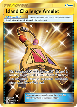 Island Challenge Amulet #265 Pokemon Cosmic Eclipse
