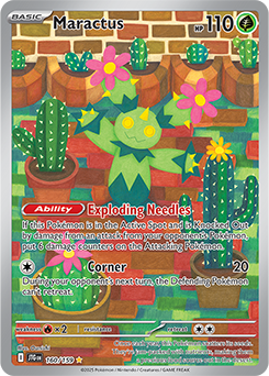 Maractus #160 Pokemon Journey Together