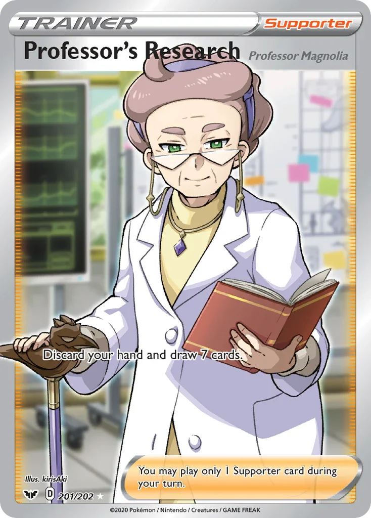 Professor's Research #201 Pokemon Sword & Shield
