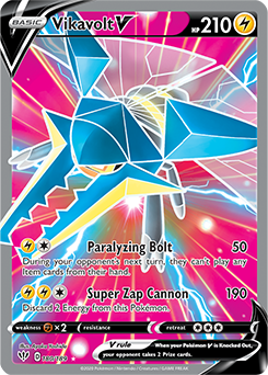 Vikavolt V #180 Pokemon Darkness Ablaze