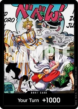 DON!! Card [Alternate Art] One Piece Wings of the Captain