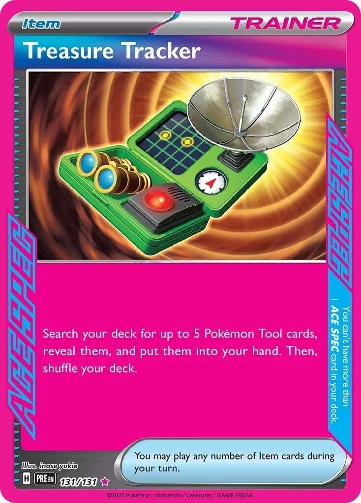 Treasure Tracker #131 Pokemon Prismatic Evolutions