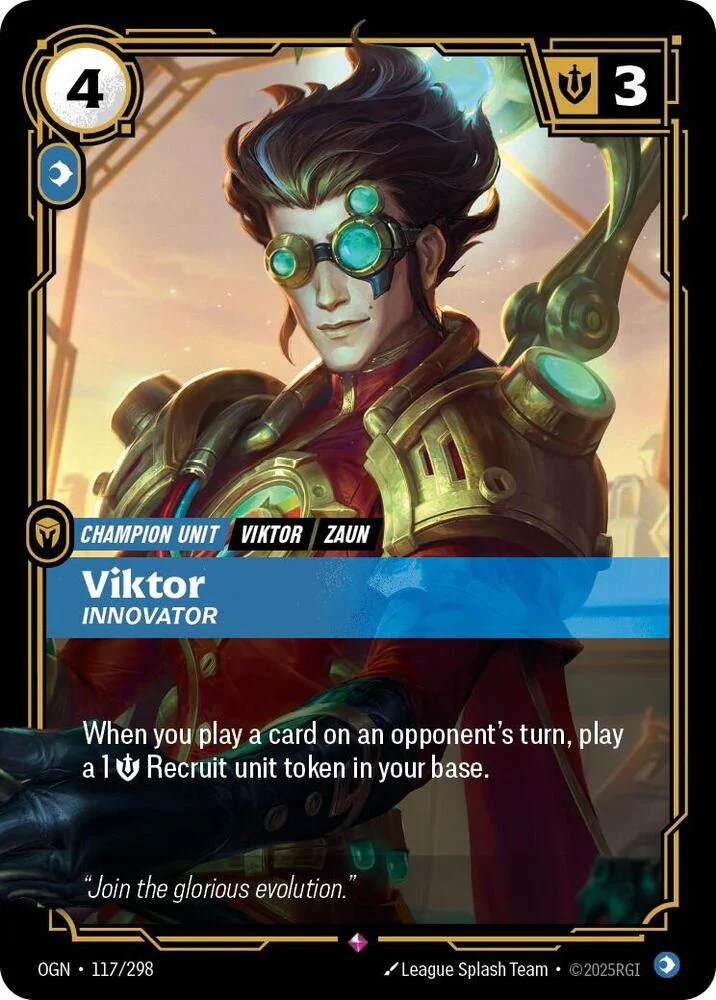 Viktor - Innovator #117 Riftbound Origins