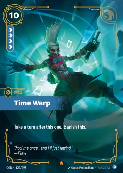 Time Warp #122 Riftbound Origins