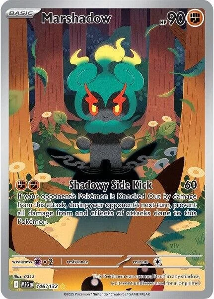 Marshadow Pokémon Mega Evolution (IR)