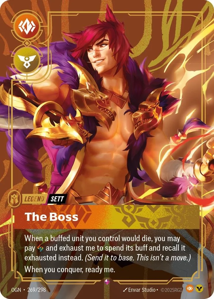 Sett - The Boss #269 Riftbound Origins