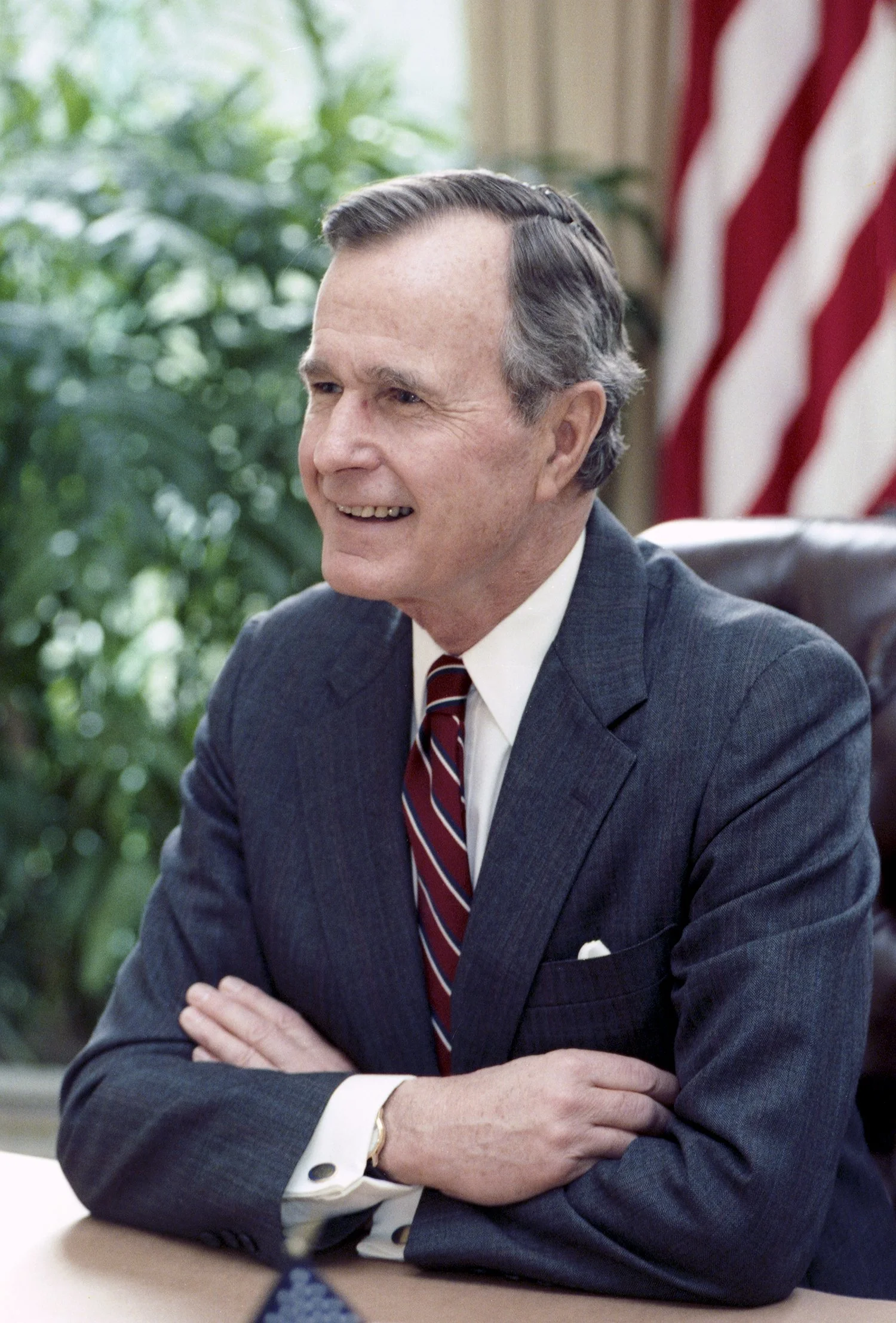 11 - President George H.W. Bush – Courtesy of the George H.W. Bush Presidential Library and Museum.jpg