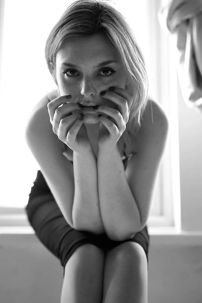 Portrait for London based model Catarina. Photo by Laurence Taylor, London.