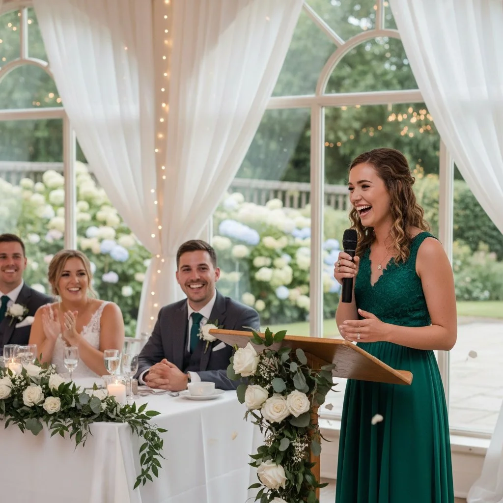 The Emotional timeline of                  Being a maid of honor