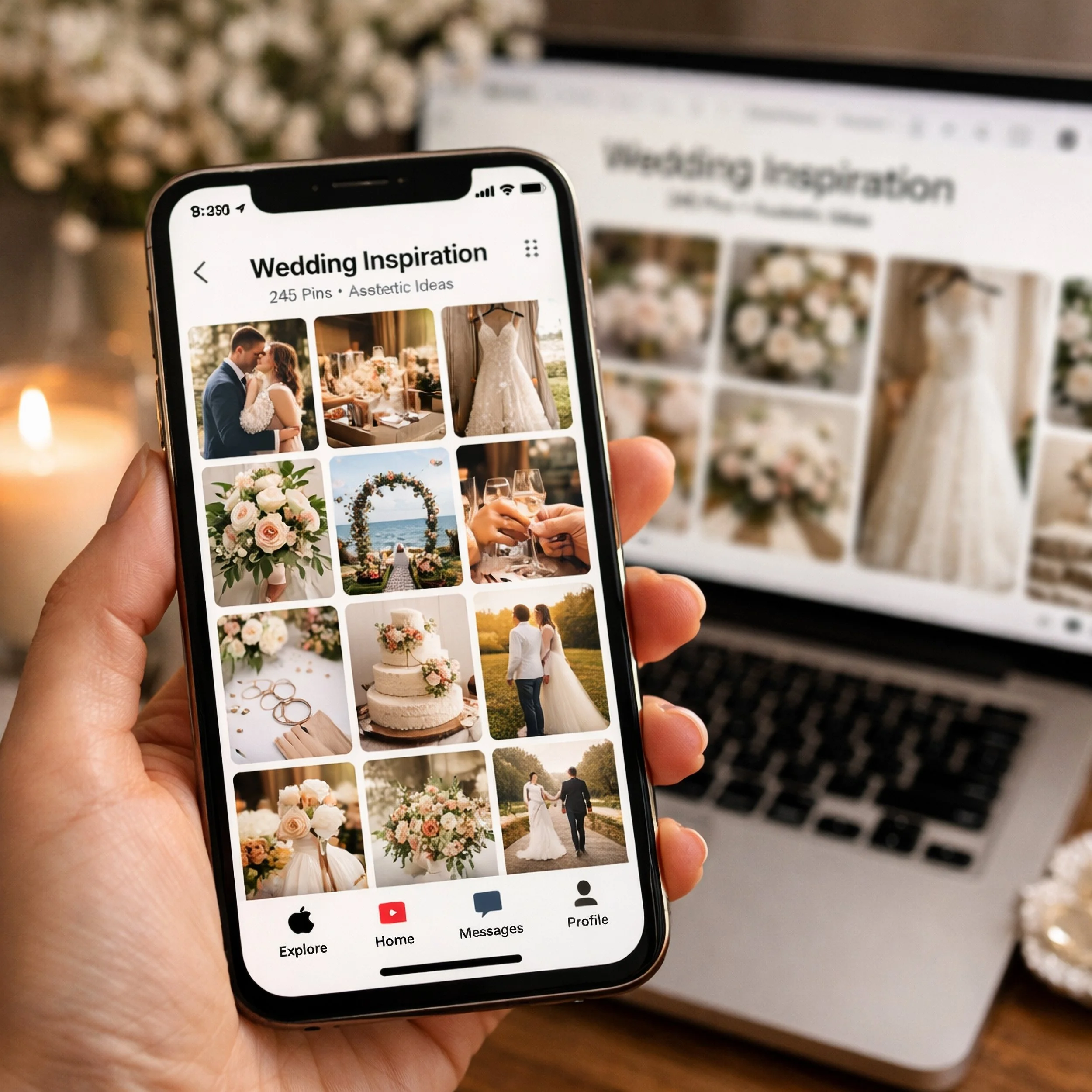 Pinterest is a tool-                                       Not your Wedding bible