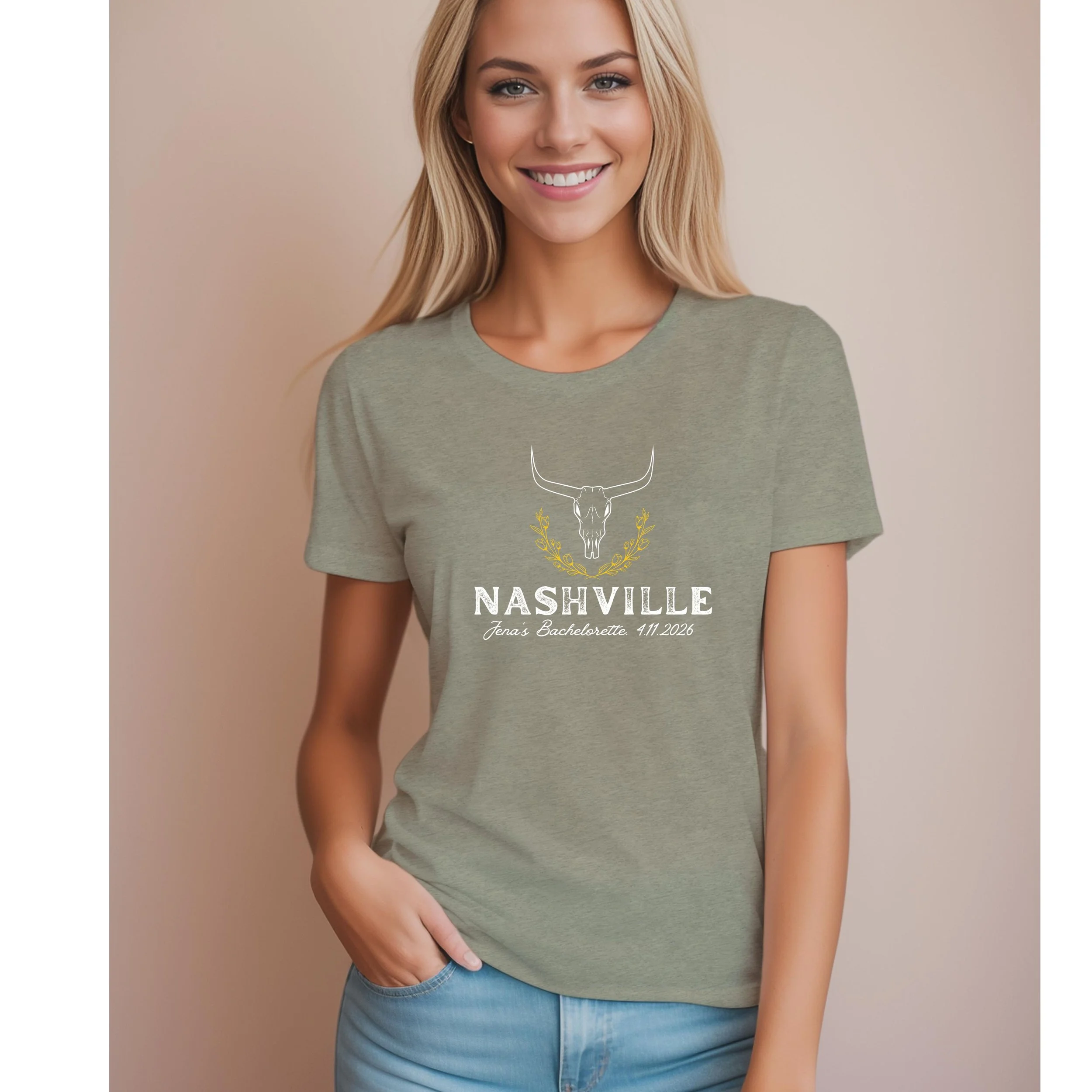 Personalized Nashville Bachelorette Shirt | Custom Nashville Bachelorette Party Tee (Copy)