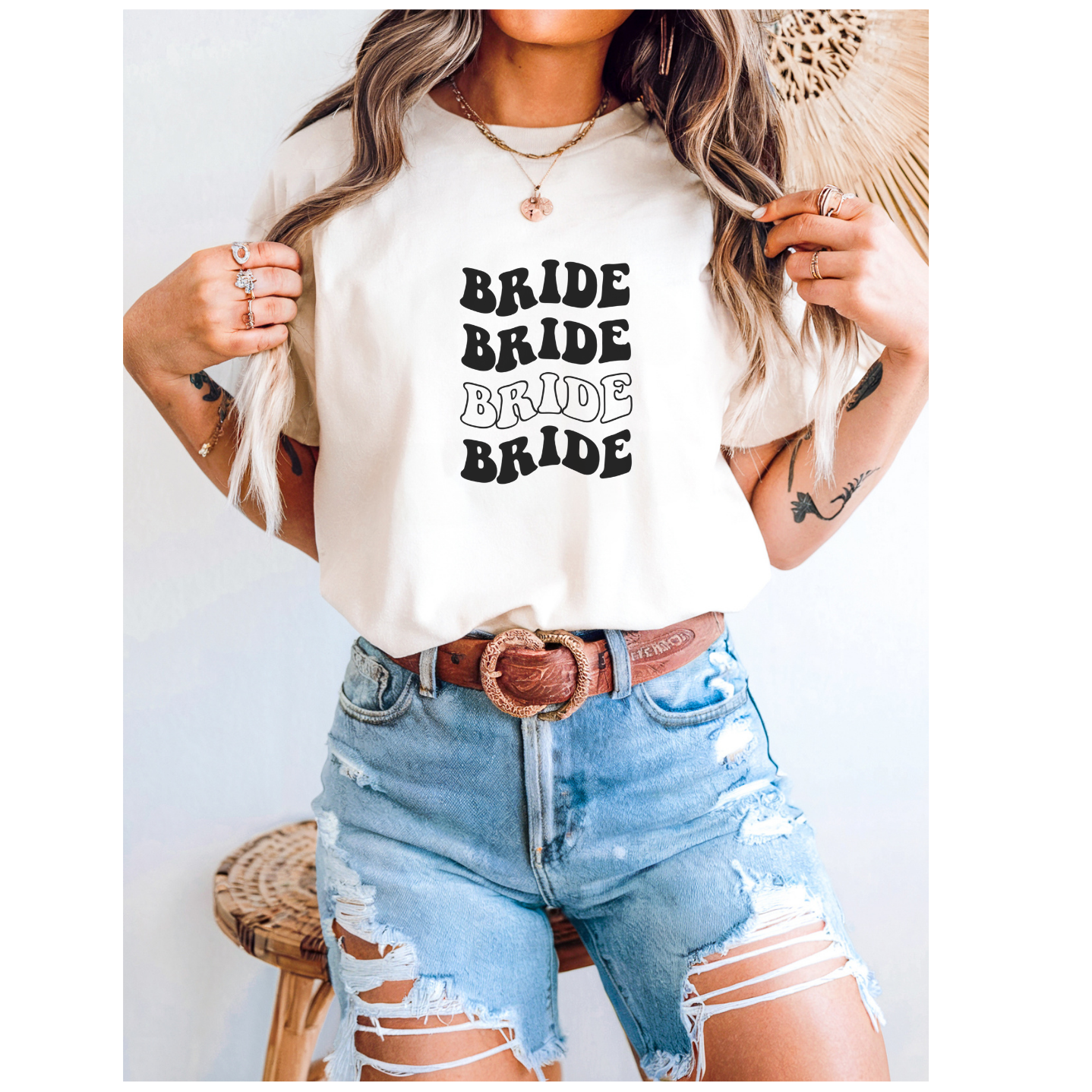 Black Bride Stack T-Shirt