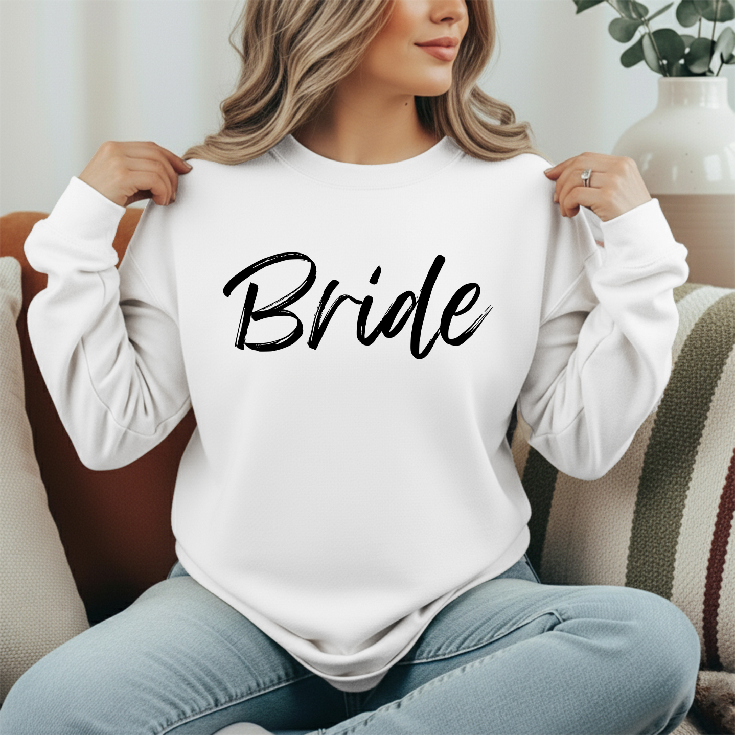 Bride Script Crewneck