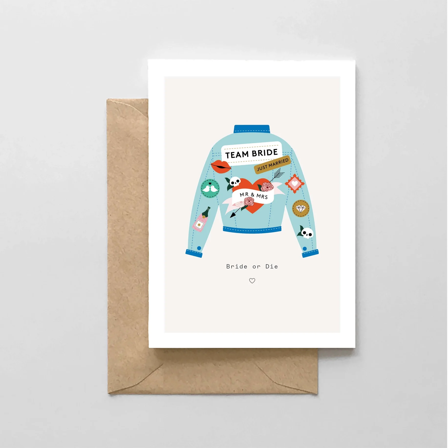 Bride or Die – Team Bride Greeting Card
