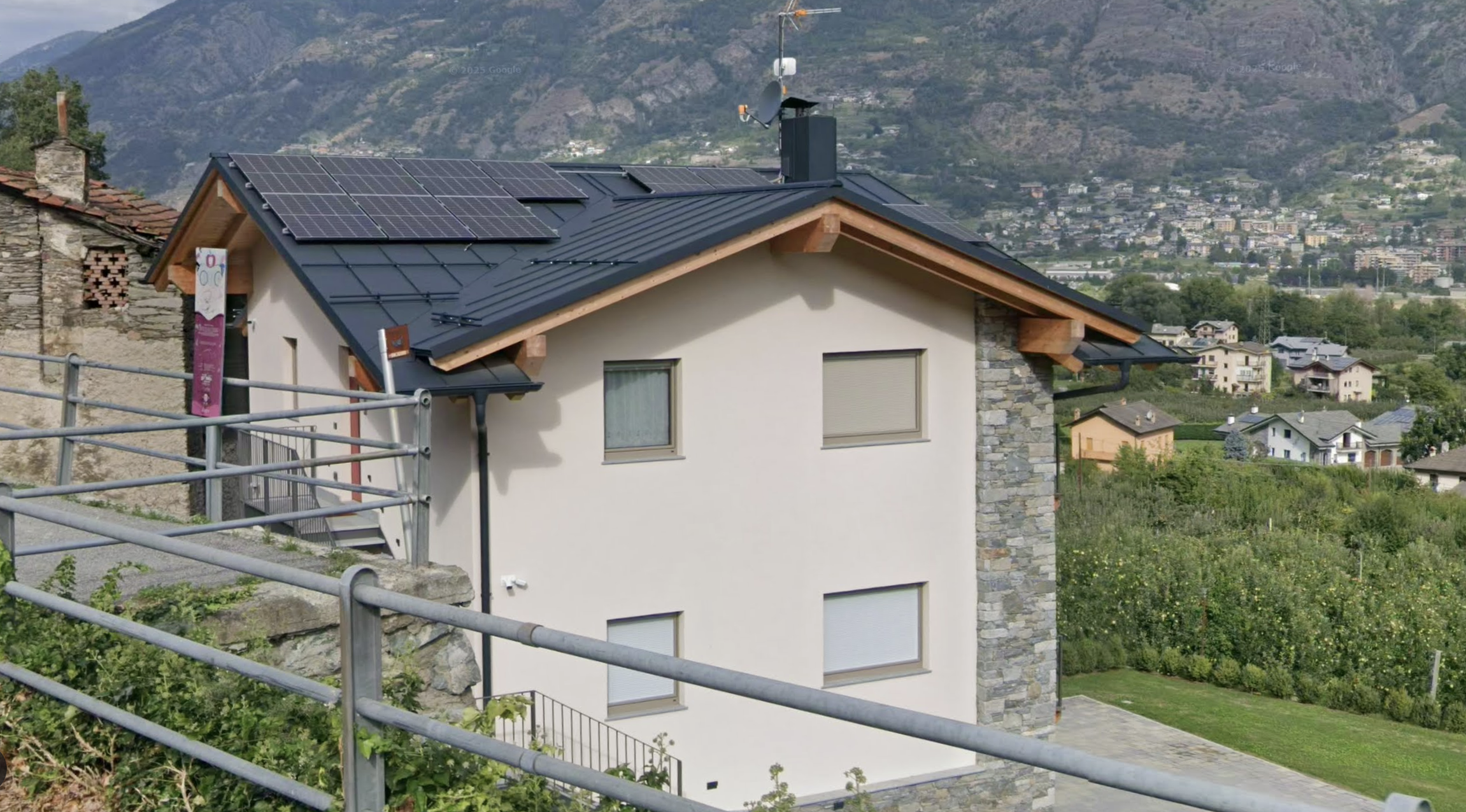 Copertura Prefa a doppia aggraffatura – Gressan (AO)