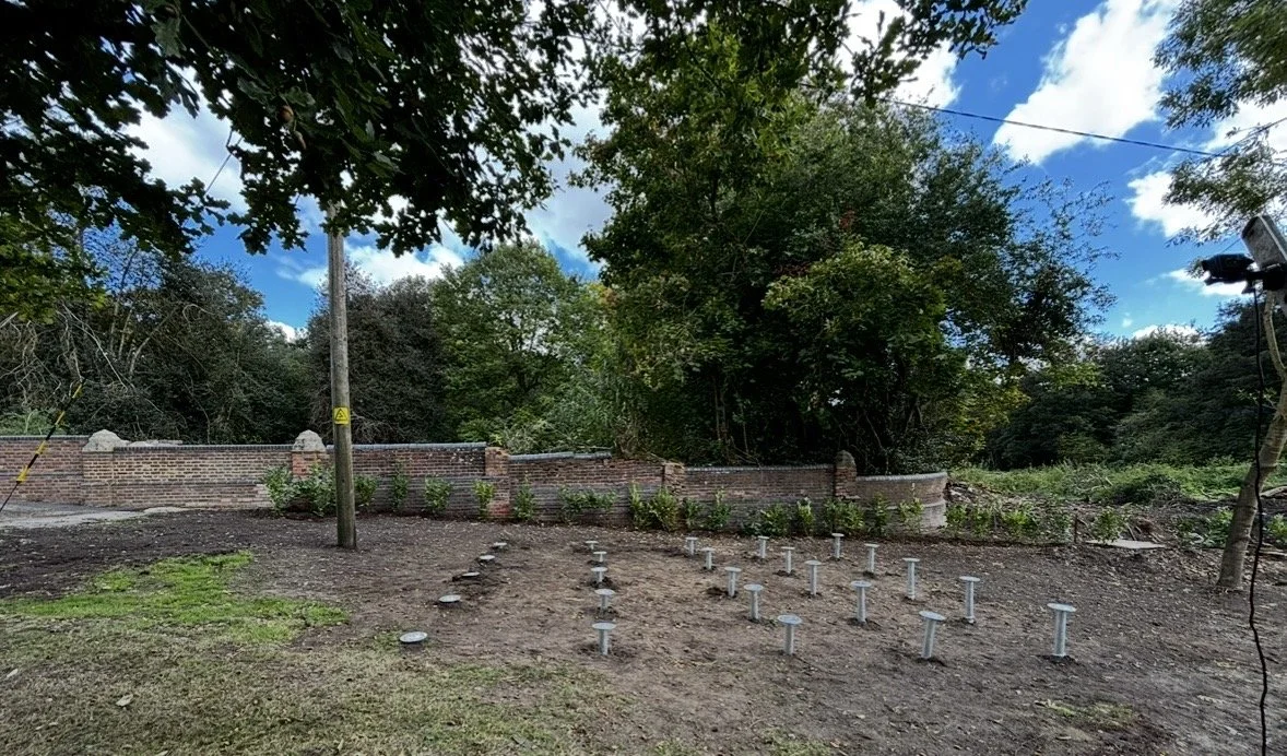 Groundscrews for Garden Rooms