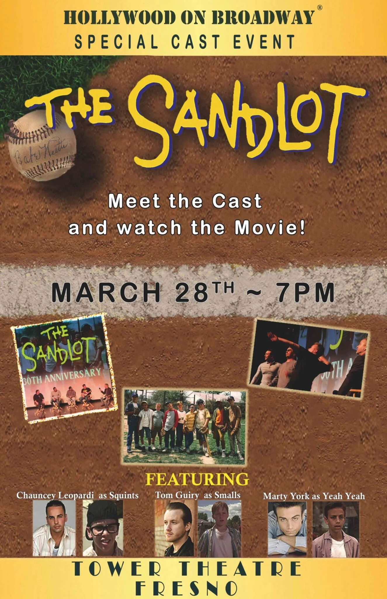 Hollywood on Broadway Presents: The Sandlot Special Cast Event