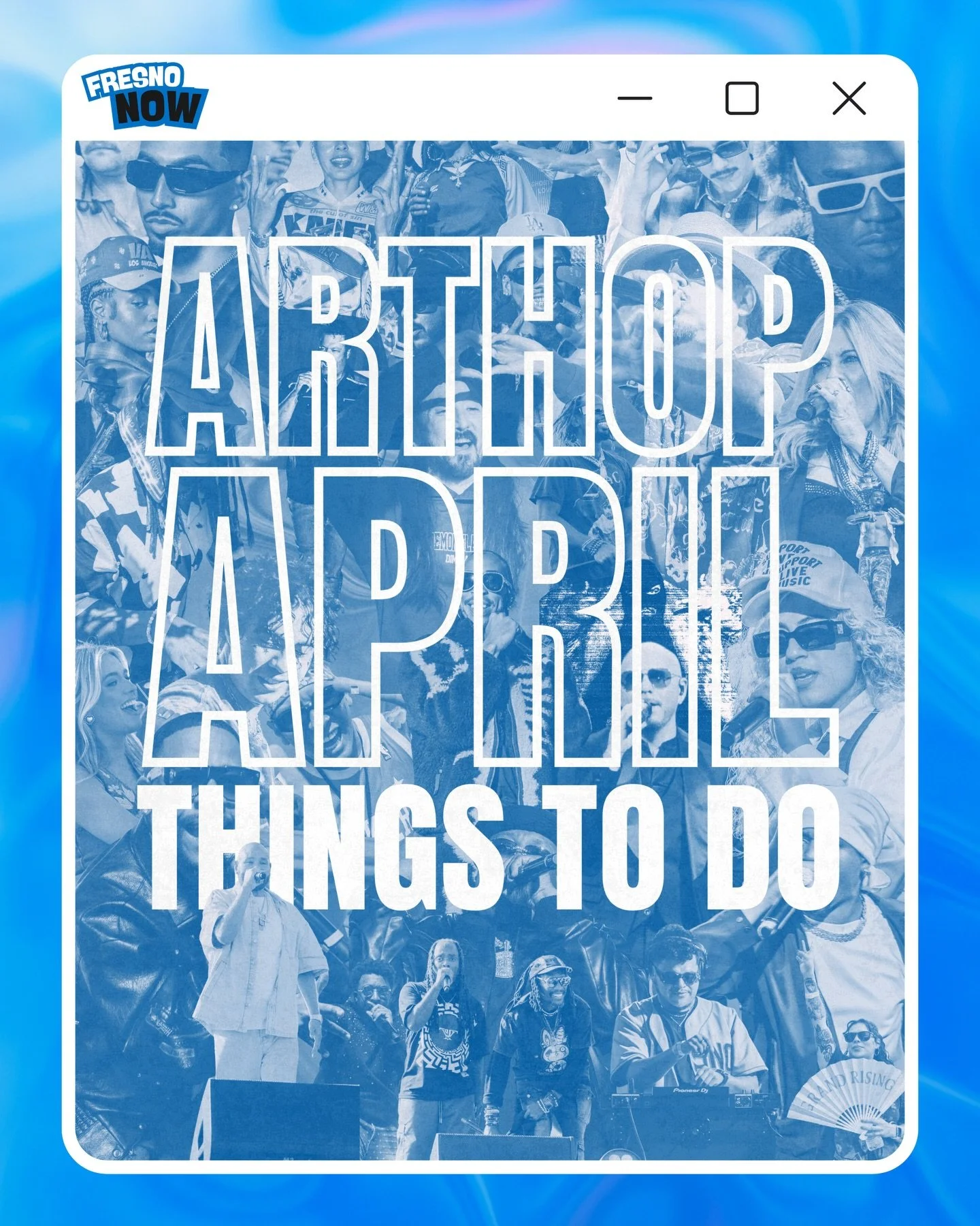 Yoo Fresno‼️ArtHop is Happening TODAY‼️🎨

Fulton Street comes alive with live art, music, food trucks, vendors, and performances from 5-11PM.

#ArtHop #DowntownFresno #FresnoEvents #FresnoNow