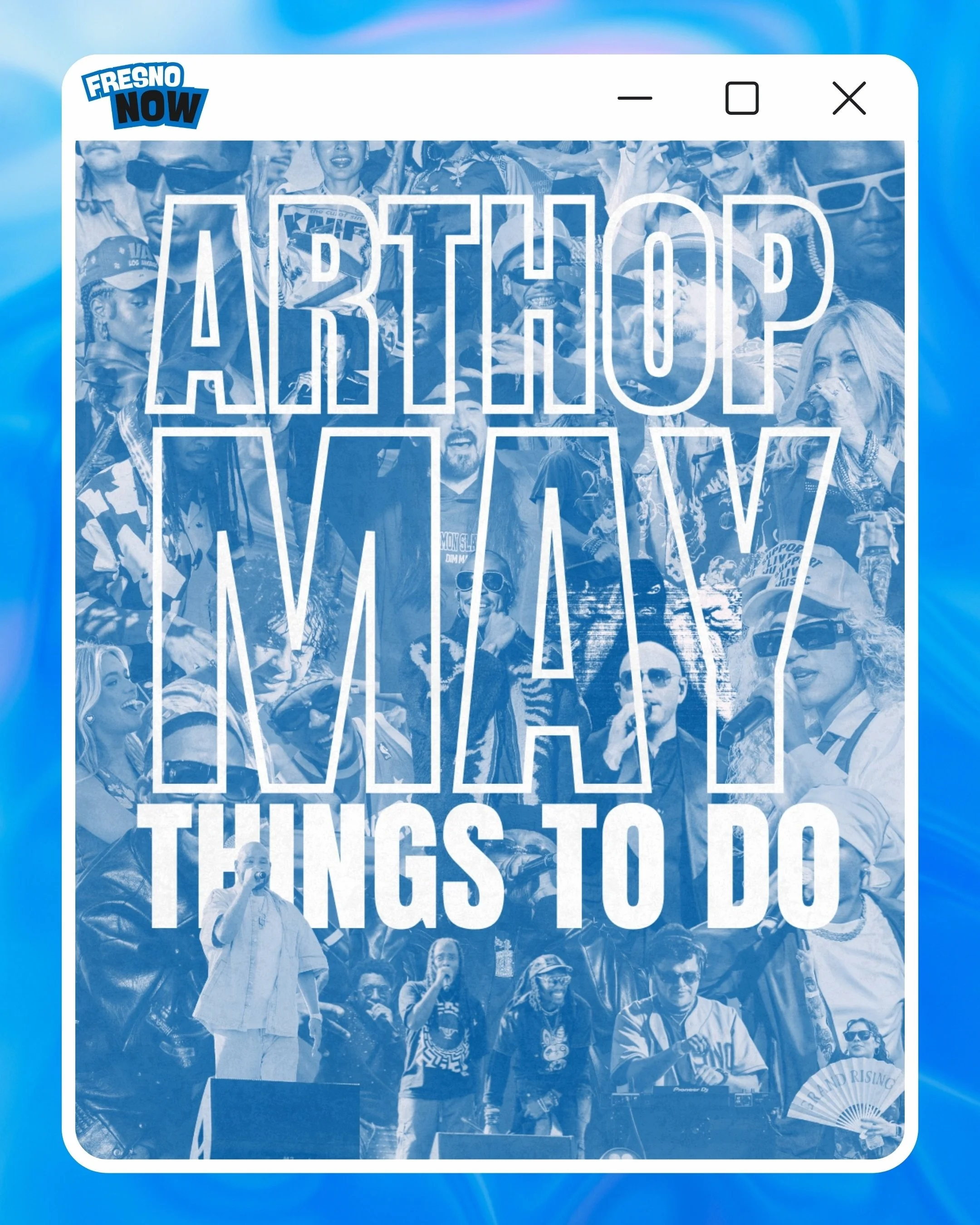 Yoo Fresno‼️ArtHop is Happening TODAY‼️🎨

Fulton Street comes alive with live art, music, food trucks, vendors, and performances from 5-11PM.

#ArtHop #DowntownFresno #FresnoEvents #FresnoNow